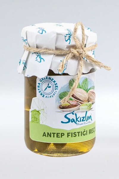 Sakızlım Antep Fıstığı Reçeli 120gr %65 Meyve İçerir