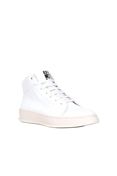 Bueno Shoes Ανδρικά αθλητικά μποτάκια - Λευκό δέρμα, Μοντέλο 01ms12402
