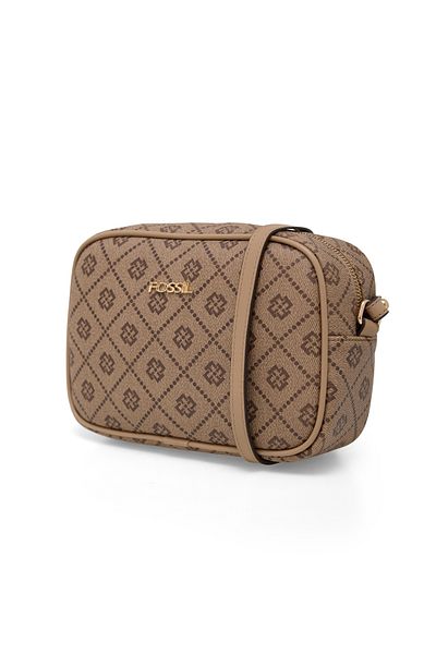 Fossil حقيبة كتف نسائية من فرو المنك 05FS22Y283