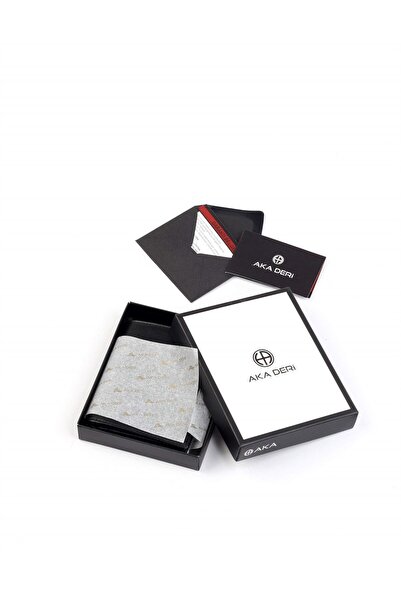 Aka Deri Leather Black Navy Blue Card Holder 002 2/18