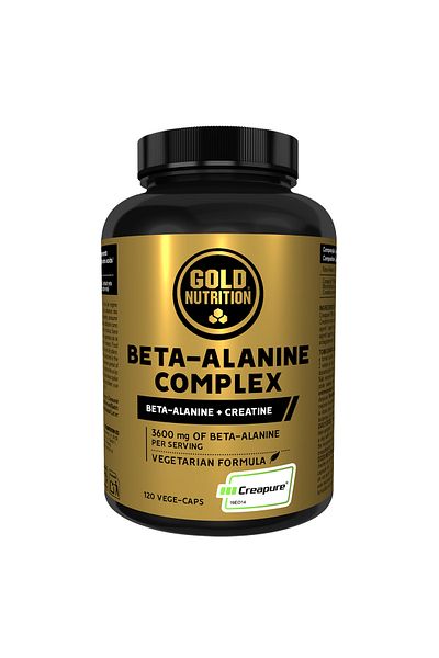 GOLDNUTRITION Supplement for Increasing Explosive Power and Muscle Mass Beta-alanine Complex 120 Capsules