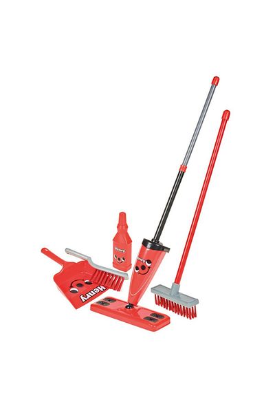 Casdon - Henry Cleaning Trolley Toy Set - Red (3+)