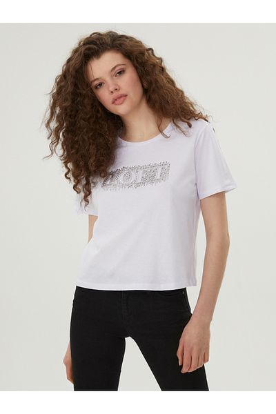 Loft Tricou de damă cu mânecă obișnuită