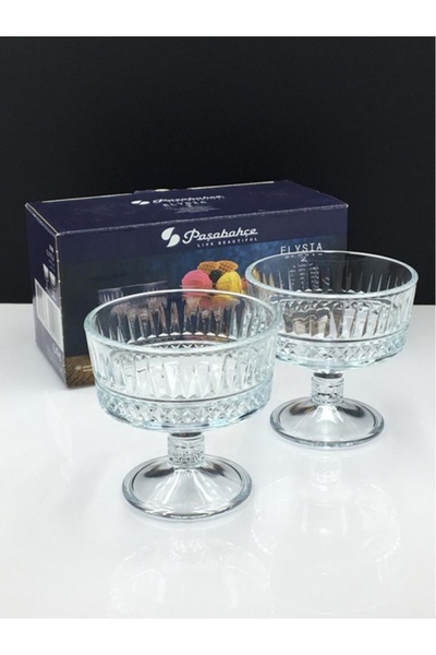 Paşabahçe 51749 Elysia Ice Cream Maker 250 Cc 2-Pack