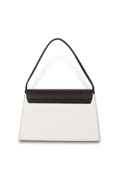 Just Cavalli Women's Jc Text Logo Handbag - White/Black
