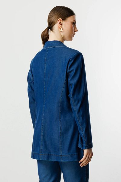 Ekol Double Buttoned Flap Pocket Jacket Indigo 04602
