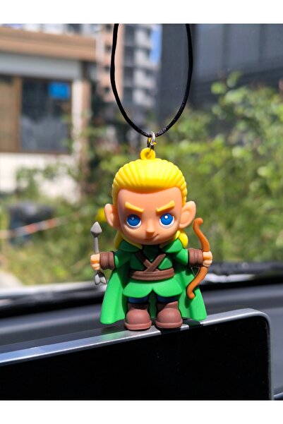 Esey Dizayn Yüzüklerin Efendisi Araba Dikiz Ayna Süsü - Vantuzlu Cam Süsü