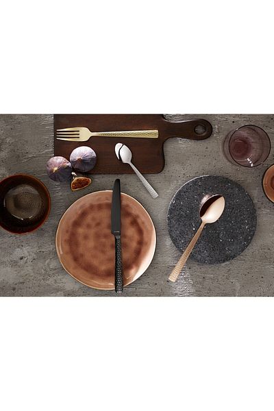 Amefa Cutlery Set For 6 People, 24 Pieces, , Felicity Black, Stainless Steel