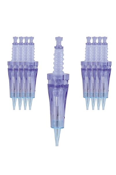 Dr.Pen Auto Microneedle System 3 Pin Blue Socket Permanent Makeup Needle 10 Pieces