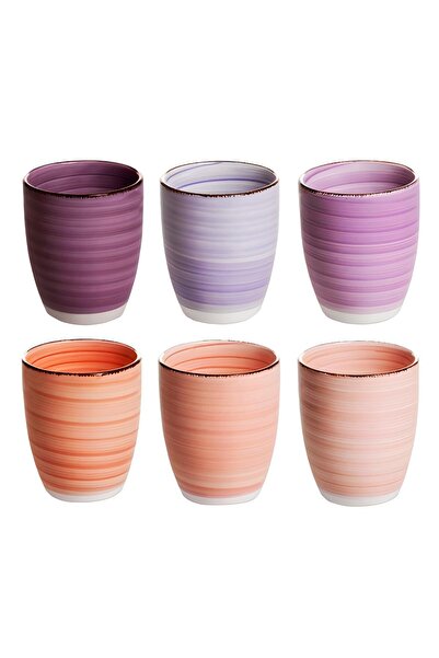 Tavola Set of 6 Cappuccino coffee cups 350 ml MYKONOS