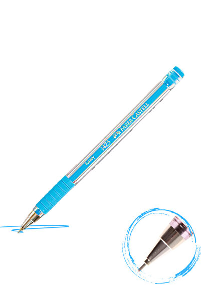 Faber Castell Faber-castell Post-it Uyumlu 1425 İğne Uçlu Dağılmaz Ezoshop Postit için Tükenmez Kalem 1 Adet