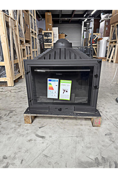 Invıcta Invicta 700 Primo Angle Klapeli İthal Şömine Haznesi , Döküm Hazne , 70 'lik Fransız Hazne 9777-73