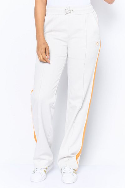 Esprit Women Regular Fit Embroidered Fleece Pants, Ivory
