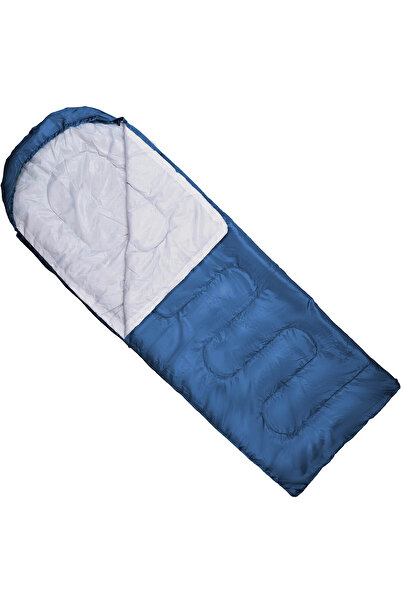ACTION ONE La Paz hooded envelope sleeping bag, 210x75 cm, navy