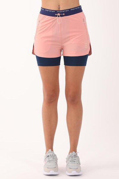 MARATON Regular Kadın Gül Rengi Şort