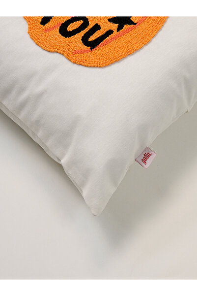 Galia Tasarım Boo to You - Halloween Series Halloween Pumpkin Punch Throw Pillow Cover