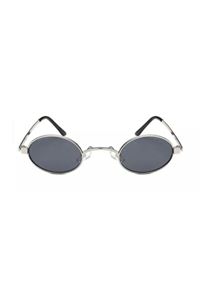 Toz Vintage Melveks Black Round Metal Frame Vintage& Retro Sunglasses