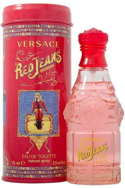 Versace Red Jeans Eau De Toilette Spray for Women - 2.5 Oz/75 Ml