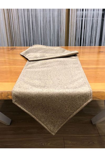 Becenhouse Mink Knitted Velvet Laminated Runner (Tablecloth)
