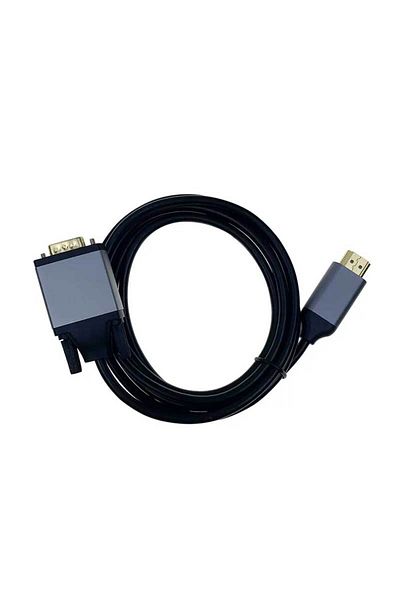 CLASSLIGHTS Cablu video HDMI - VGA 1080p, compatibil cu PC / Laptop / Monitor / Proiector, 2 m, Electroaz