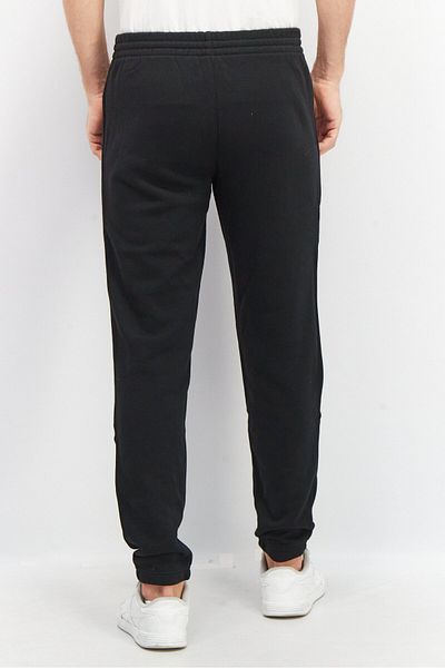 adidas Men Sportswear Fit Brand Logo Drawstring Sweat Pants, Black