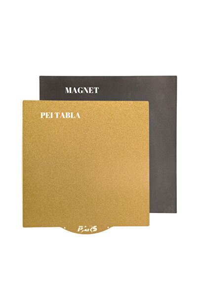 Pars 510x510 Mm Gold Pei Kaplı Özel Yay Çeliği Tabla Magnetli
