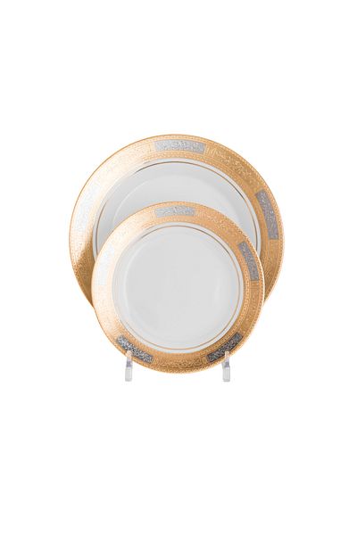 HIC Richvine 32-Piece Porcelain Dinner Set for 6 People