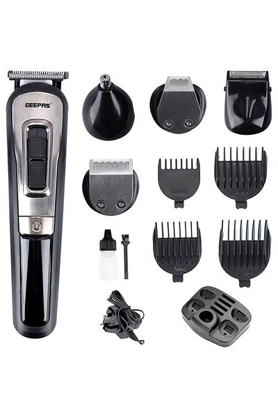 Geepas GTR 8300, Rechargeable Trimmer, BLACK