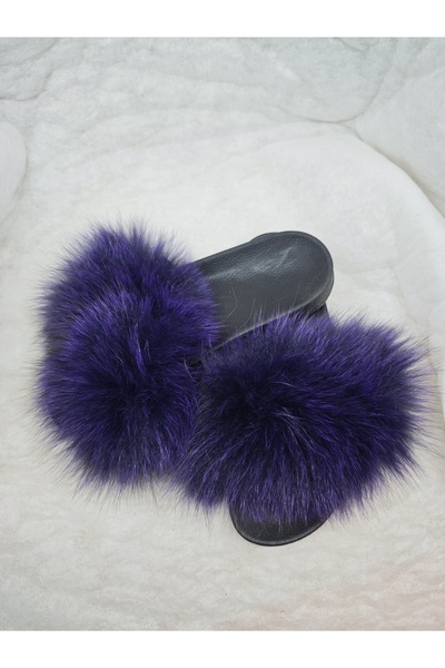 Genel Markalar Gerçek Kürklü Terlik