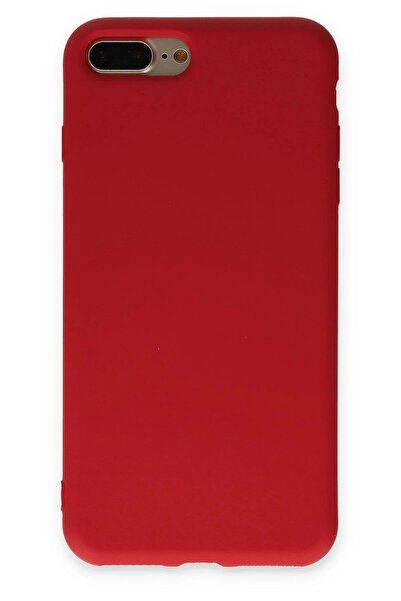 NewFace iPhone 7 Plus Case Nano Velvet Silicone Inside - Red Ferrg