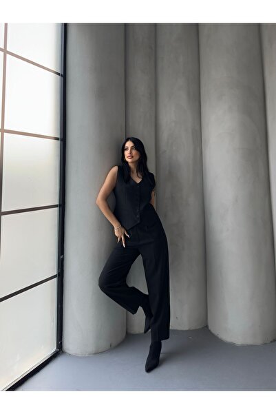 NFES TEKSTİL 6-BUTTON VEST SUIT