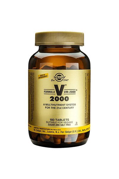 Solgar Vm 2000 Multivitamin 180 Tablet