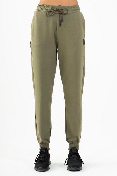 MARATON Comfort Women's Turned Open Leg Khaki Sweatpants 22163