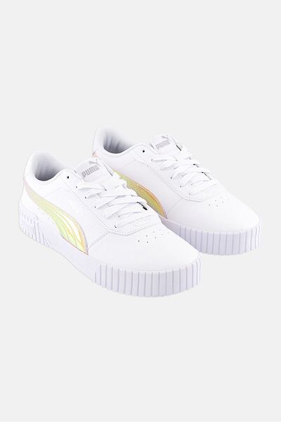 Puma Kids Boy Carina 2,0 Lace Up Outdoor Shoes, White