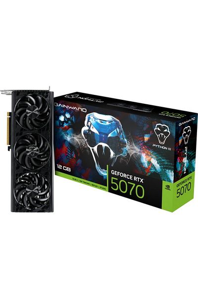 gainward Rtx5070 Python Iii 12Gb Gddr7 192Bit Gaming Graphics Card