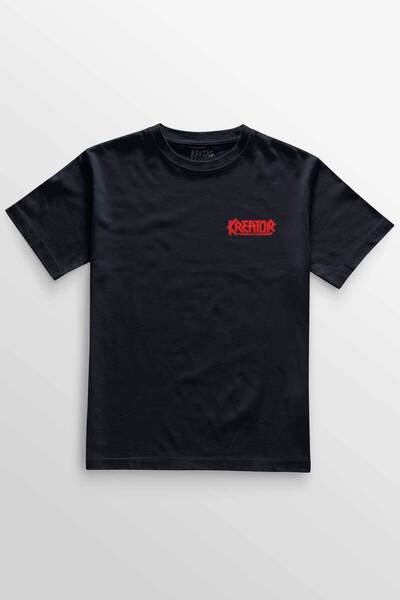 Kretas Unisex tamnoplava T-shirt regular fit Kreator Portal metal muzika mini...