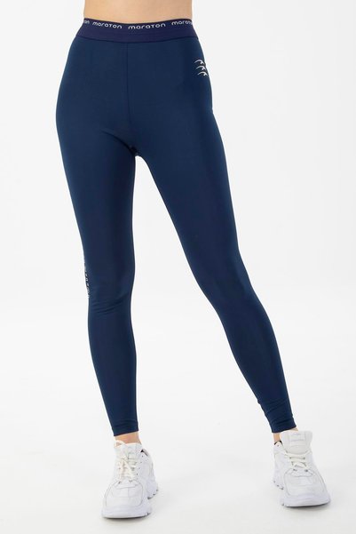 MARATON Running Women's Navy Leggings
