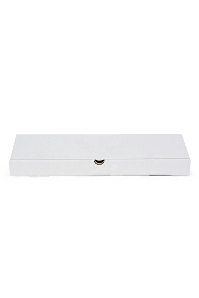 Eko Ambalaj Oluklu Beyaz Pide Kutusu 44x14.5x4.2 cm 100 Adet