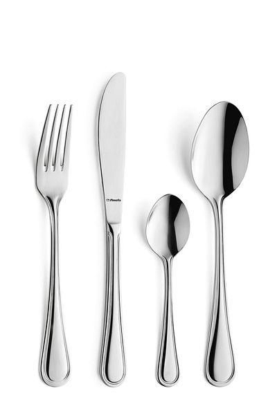 Amefa 24-piece cutlery set, Amefa, Helena, stainless steel, silver