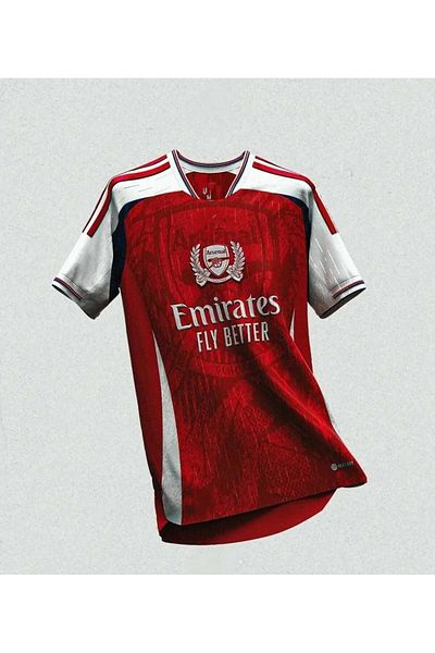 DAYIBALI DÜKKAN Dayibali Ars 2023/24 Season Kia Havertz Red White Short Sleeve Special Concept Jersey