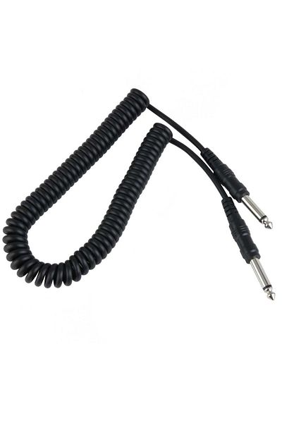 Tunex Sprial 6 3-6 3 Instrument Cable 3 Meters
