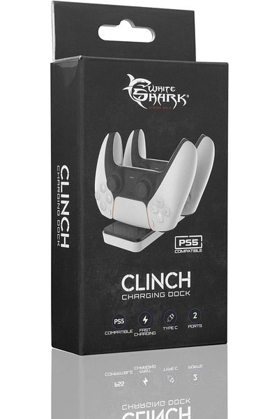 white shark WhiteShark CLINCH PS5 CHARGING DOCK PS5-504