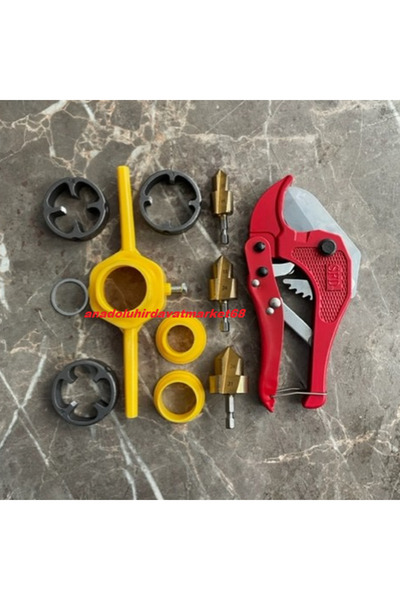 DMR PPRC BORU MAKASI PPRC DİŞ AÇMA SETİ PPRC HAVŞASI BORU TAMİR HAVŞA SETİ