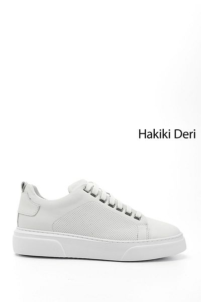 GÖNDERİ(R) Ανδρικό sneaker από γνήσιο δέρμα με κορδόνια