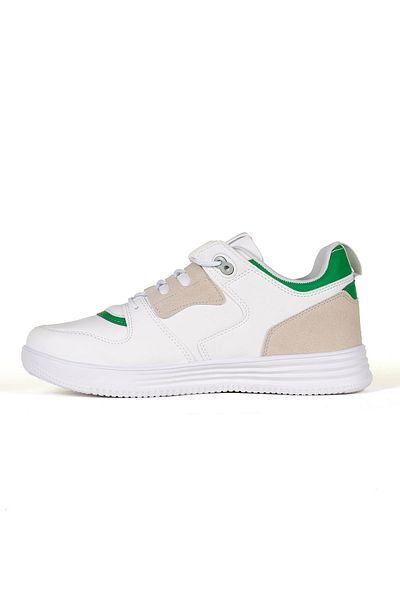 MARATON Women's White-Green Shoes 80059