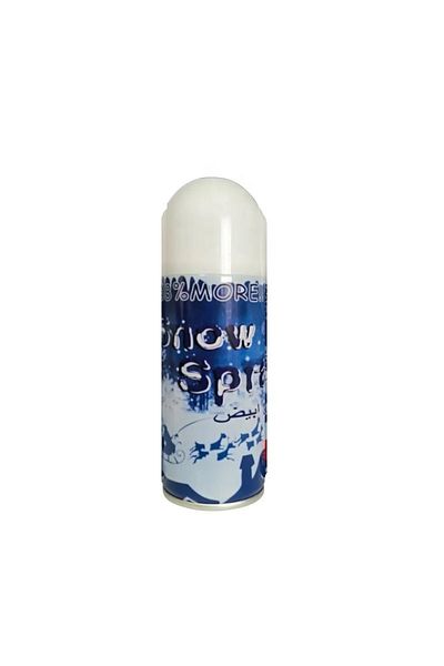 Generic White snow spray or foam for parties and events, one piece
