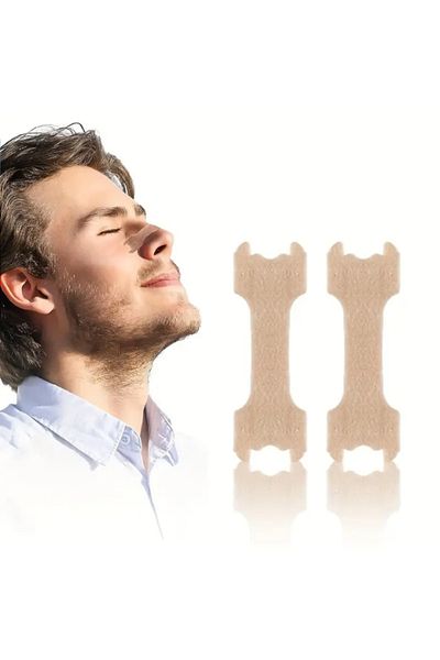Damla Sağlık New Generation Nasal Strips That Help Breathe and Reduce Snoring 12 Pack 24 Pcs (2 Pack)