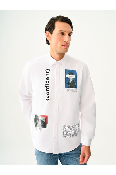 Loft Regular Fit Men's Shirt U.Sleeve