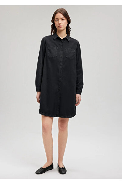 Mavi Women's Black Denim Dress