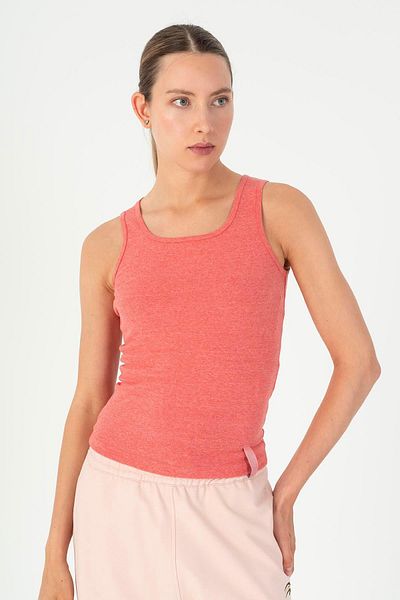 MARATON Slimfit Women U Neck Sleeveless Red Undershirt 23062